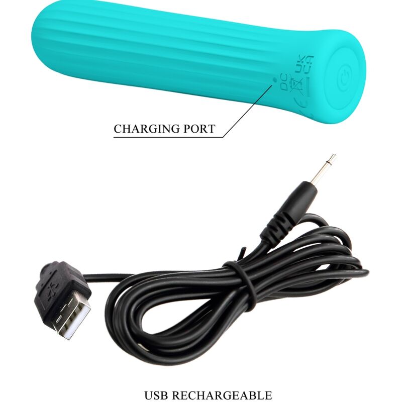 Pretty Loveblanche Blue Stimulator Vibrator | Niks.fi verkkokauppa