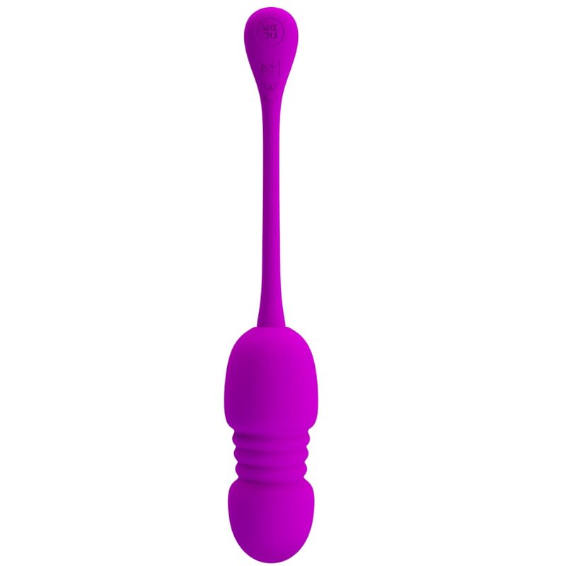 Pretty Love Callie Purple Rechargeable Vibrating Egg | Niks.fi verkkokauppa