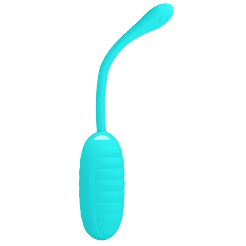 Pretty Love Kirk Light Green Rechargeable Vibrating Egg | Niks.fi verkkokauppa