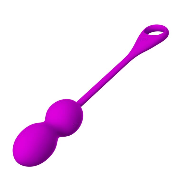 Pretty Love Elvira Rechargeable Vibrating Balls Purple | Niks.fi verkkokauppa