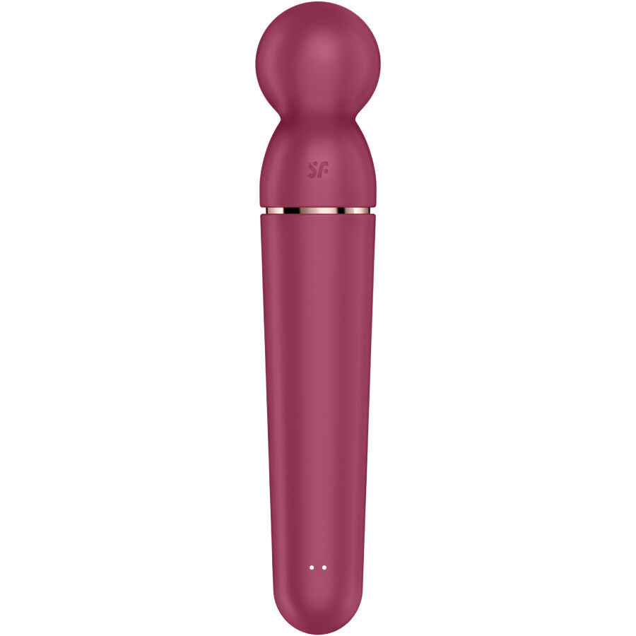 Satisfyer Planet Wand-Er Vibrator Massager Berry | Niks.fi verkkokauppa