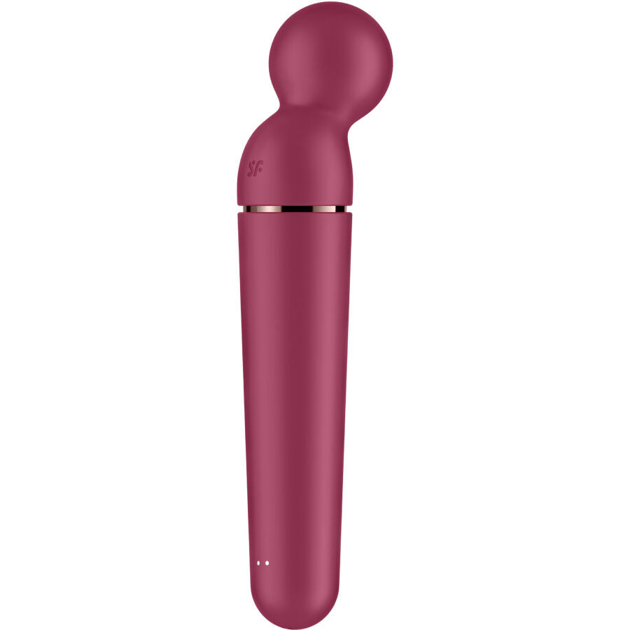 Satisfyer Planet Wand-Er Vibrator Massager Berry | Niks.fi verkkokauppa