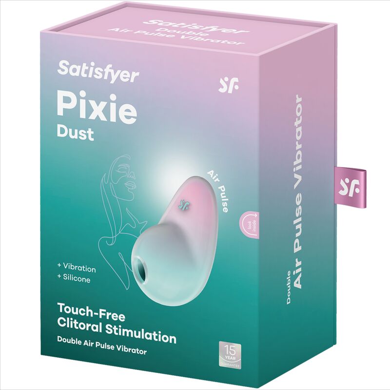 Satisfyer Pixie Dust Blue Air Pluse Stimulator | Niks.fi verkkokauppa
