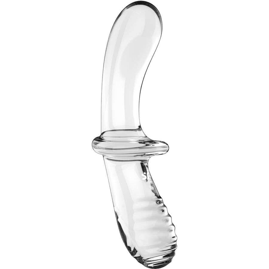 Satisfyer Double Crystal Dildo Transparent | Niks.fi verkkokauppa