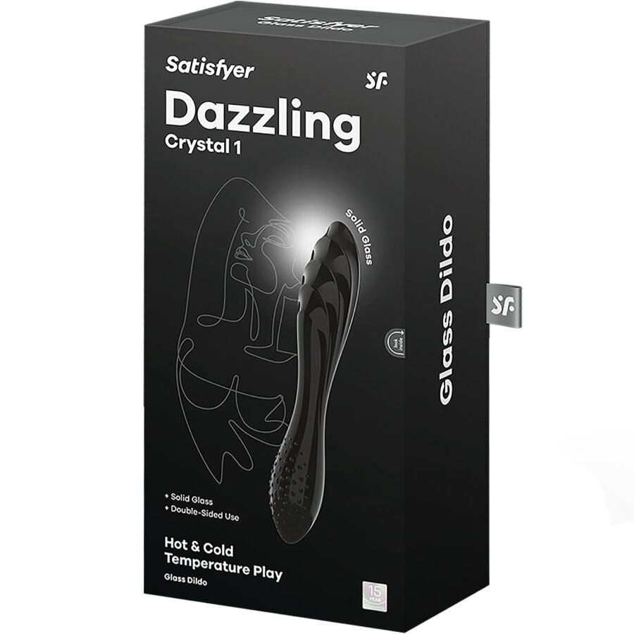 Satisfyer Dazzling Crystal Black | Niks.fi verkkokauppa