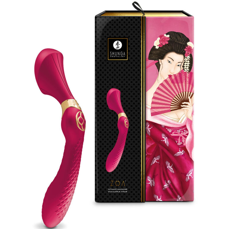 Shunga Zoa Intimate Massager Fuchsia | Niks.fi verkkokauppa