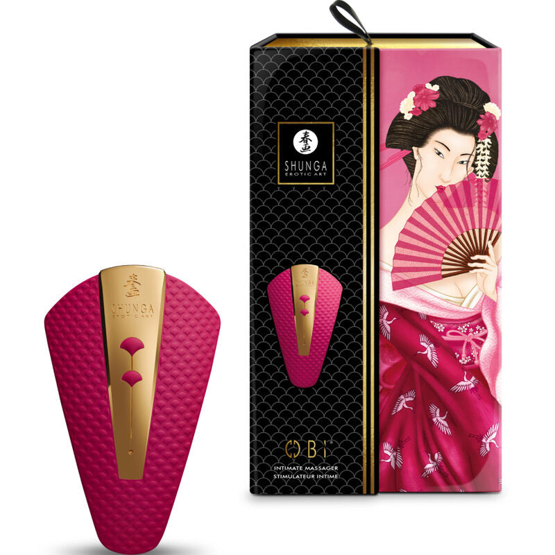 Shunga Obi Intimate Massager Fuchsia | Niks.fi verkkokauppa