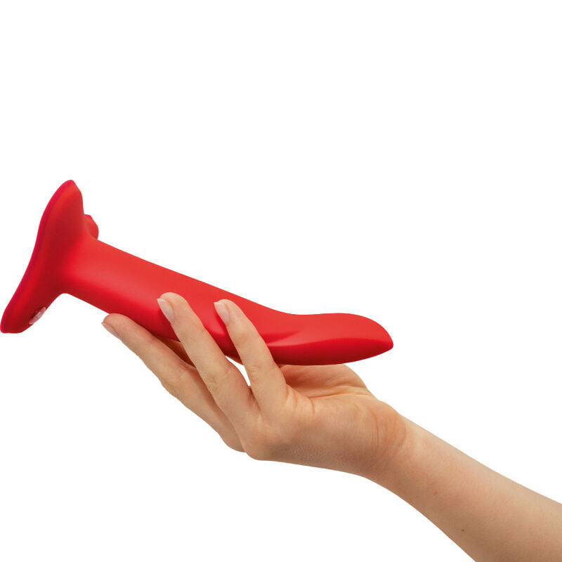 Fun Factory Limba Flexible Dildo Red Size M | Niks.fi verkkokauppa