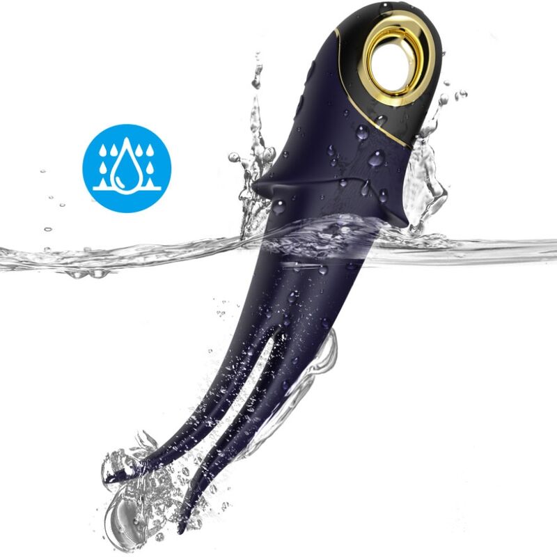 Armony Shadow Vibrator Double-Head Teasing Blue | Niks.fi verkkokauppa