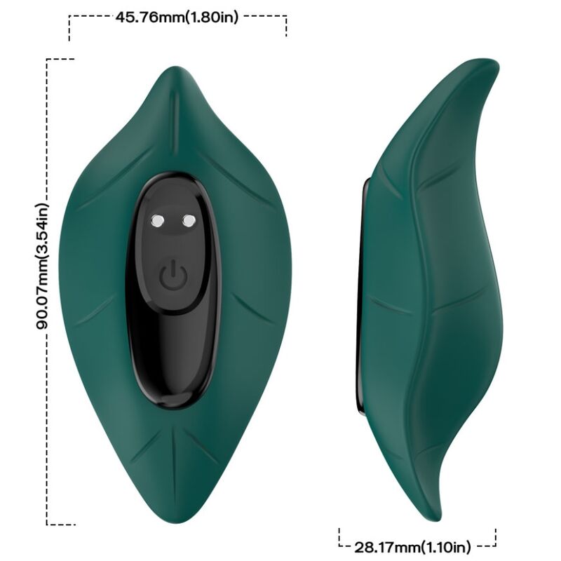 Armony Stimulator & Vibrator Remote Control Green | Niks.fi verkkokauppa
