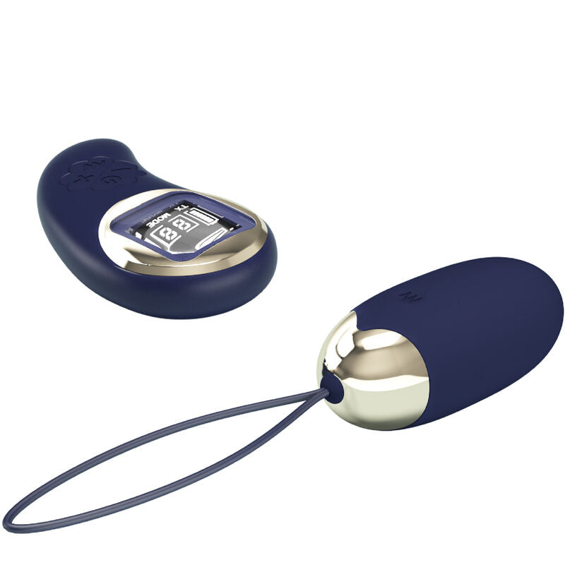 Pretty Love Mina Vibrating Egg Remote Control Blue | Niks.fi verkkokauppa
