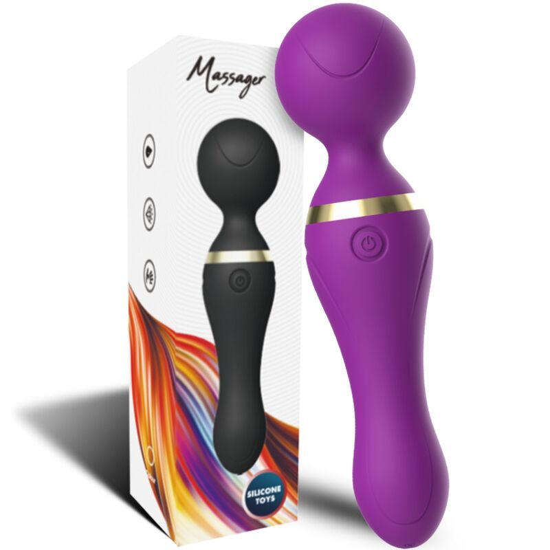Armony Freeza Massager & Vibrator Super Flexible Head Purple | Niks.fi verkkokauppa