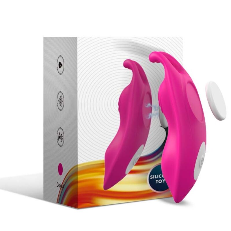 Armony Honeybee Wearable Panties Vibrator G-Spot Remote Control Fuchsia | Niks.fi verkkokauppa