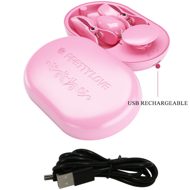 Pretty Love Surprise Box Pink Electro Stimulation Tweezers | Niks.fi verkkokauppa