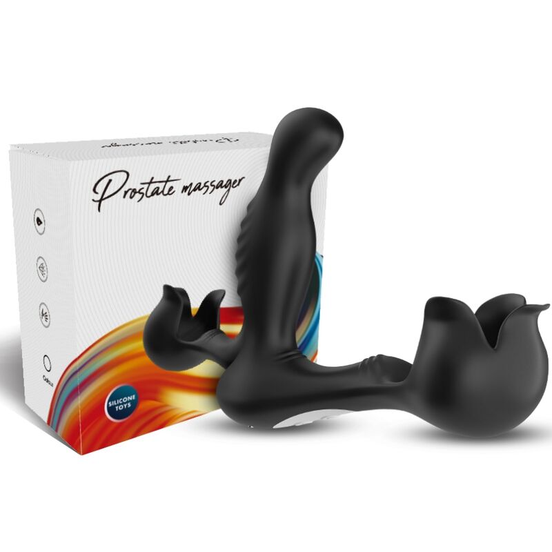 Armony Surround Vibrator Anal & Stimulator Testiculos Remote Control Black | Niks.fi verkkokauppa