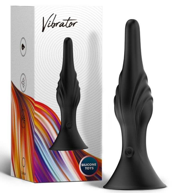 Armony Vibrator & Anal Plug Remote Control Black | Niks.fi verkkokauppa