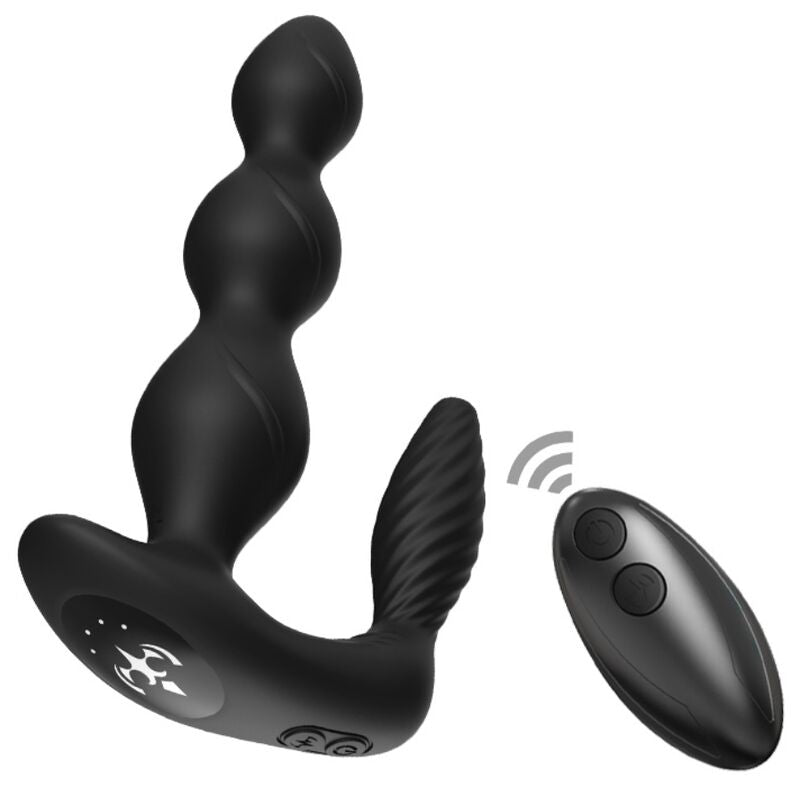 Armony Manfun Vibrator & Stimulator Anal Plug Remote Control Black | Niks.fi verkkokauppa