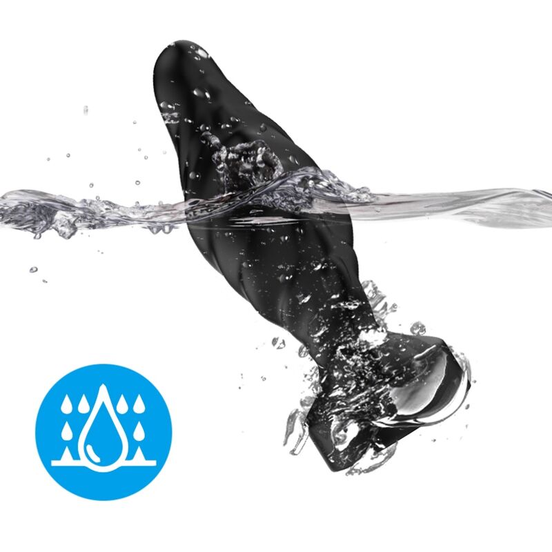 Armony Vibrator & Anal Plug Remote Control Black | Niks.fi verkkokauppa