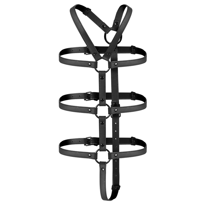 Fetish Submissive Bondage Adjustable Harness Torso And Arms | Niks.fi verkkokauppa