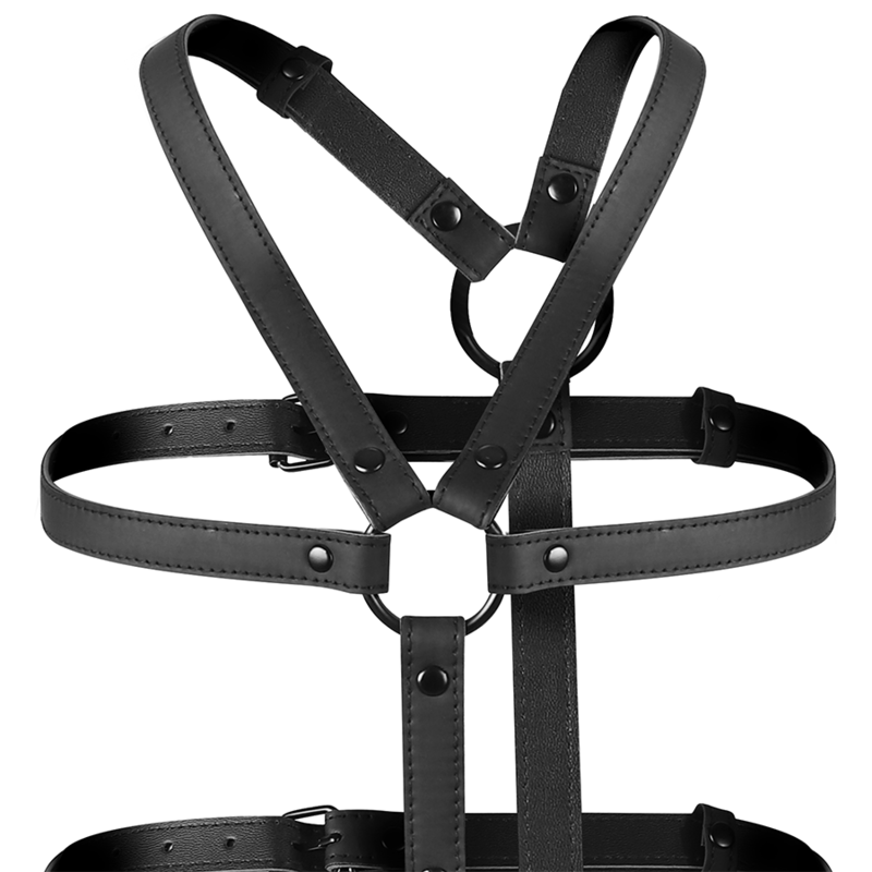 Fetish Submissive Bondage Adjustable Harness Torso And Arms | Niks.fi verkkokauppa