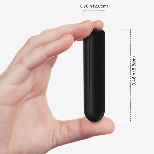 Armony Warhead Vibrator Bullet Black 2 Cm X 8.8 Cm | Niks.fi verkkokauppa