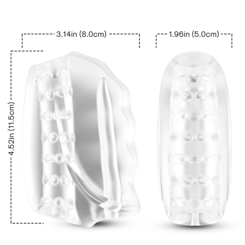 Armony Master Masturbator & Vibrator Transparente | Niks.fi verkkokauppa