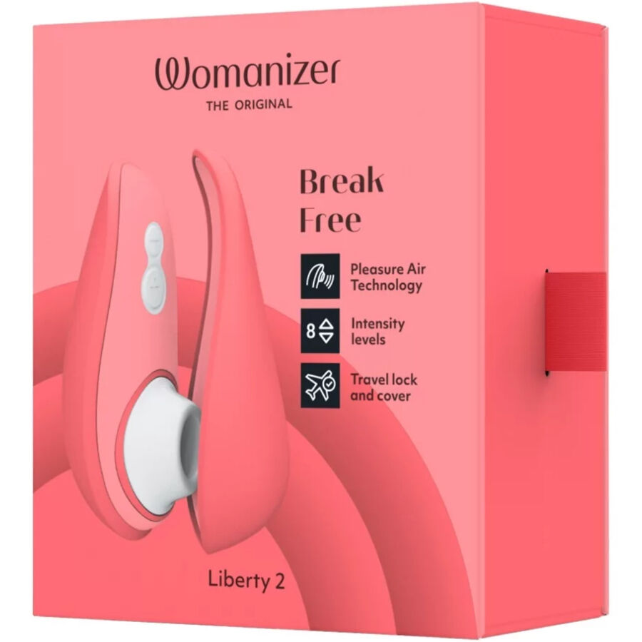 Womanizer Liberty 2 Clitoris Stimulator & Sucker Pink | Niks.fi verkkokauppa