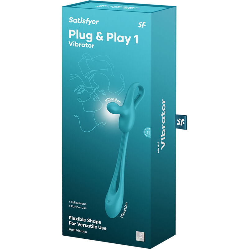 Satisfyerplug & Play 1 Flexible Multivibrator | Niks.fi verkkokauppa