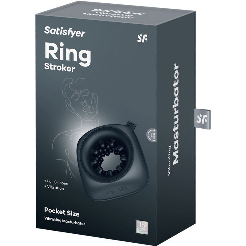 Satisfyerring Stroker Masturbator & Vibrator | Niks.fi verkkokauppa
