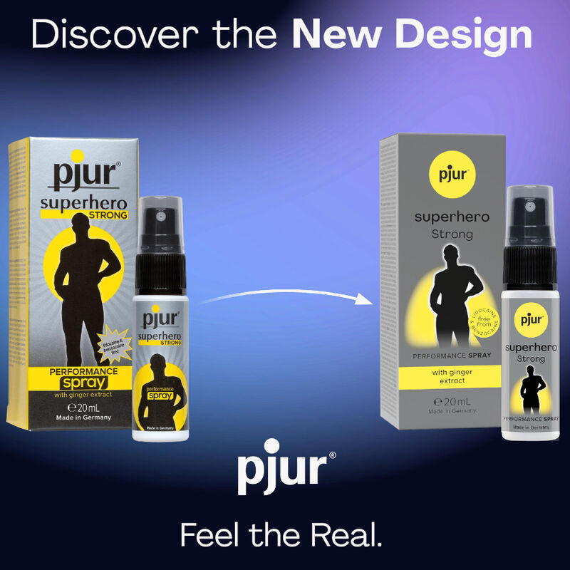Pjur Superhero Strong Retardant Spray 20 Ml | Niks.fi verkkokauppa