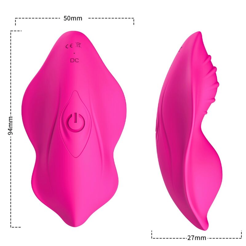 Armony Whisper Wearable Panties Vibrator Remote Control Fuchsia | Niks.fi verkkokauppa
