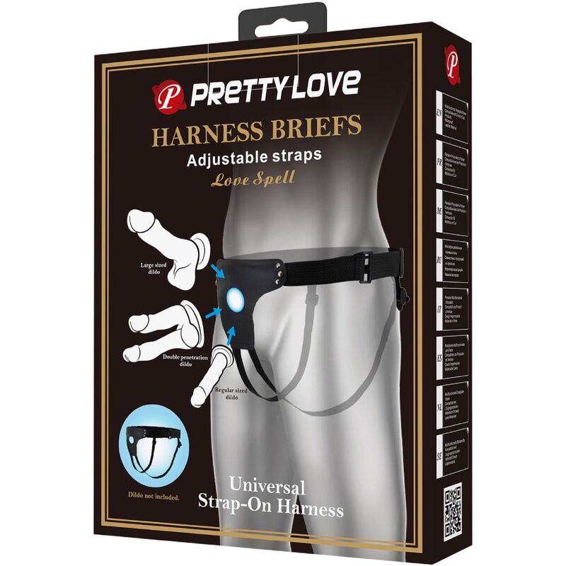 Pretty Lovelove Spell Adjustable Strap Harness Complement | Niks.fi verkkokauppa