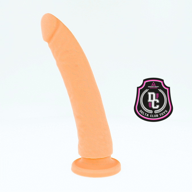 Delta Club Toys Natural Dildo Medical Silicone 23 Cm -O 4.5 Cm | Niks.fi verkkokauppa