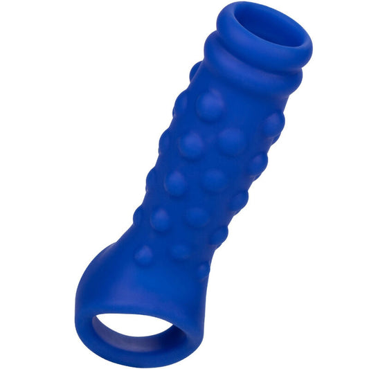 Calexotics Admiral Beaded Penis Cover Liquid Silicone Blue | Niks.fi verkkokauppa
