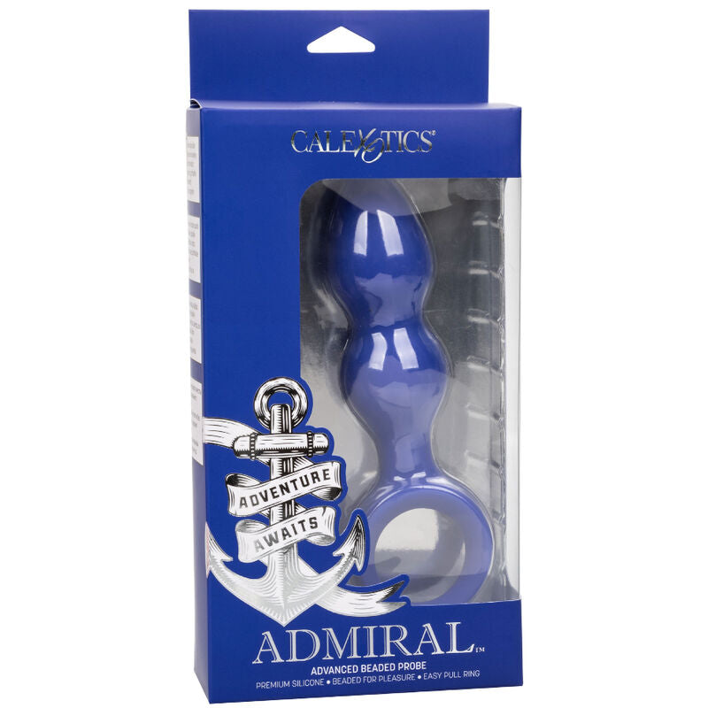Calexotics Admiral Advanced Anal Plug Blue | Niks.fi verkkokauppa