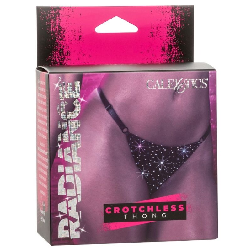 Calexotics Radiance Crotchless Thong Rhine | Niks.fi verkkokauppa