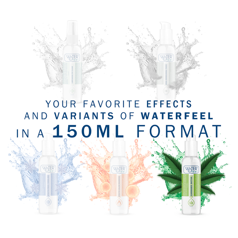 Waterfeel Cannabis Lubricant 150 Ml | Niks.fi verkkokauppa