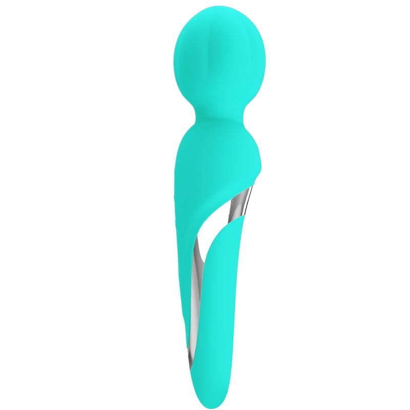Pretty Love Walter Vibrator Wand Aqua Green | Niks.fi verkkokauppa