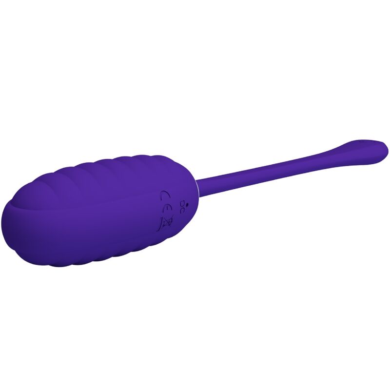 Pretty Love Kirk Rechargeable Vibrating Egg Purple | Niks.fi verkkokauppa