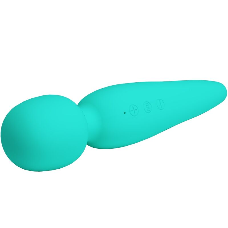 Pretty Love Meredith Massager 12 Vibration Modes Aqua Green | Niks.fi verkkokauppa
