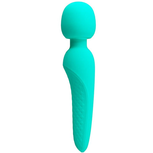Pretty Love Meredith Massager 12 Vibration Modes Aqua Green | Niks.fi verkkokauppa