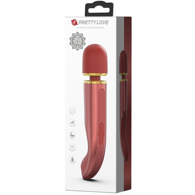 Pretty Love Massager 7 Vibration Modes Pink | Niks.fi verkkokauppa