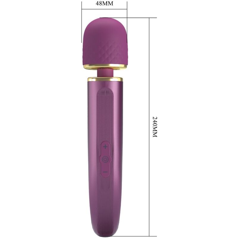 Pretty Love Massager 7 Vibration Modes Purple | Niks.fi verkkokauppa