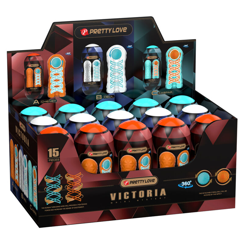 Pretty Love Victoria Masturbator 15 Pieces | Niks.fi verkkokauppa