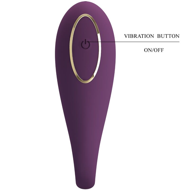 Pretty Love August Remote Global Double Pleasure Vibrator | Niks.fi verkkokauppa
