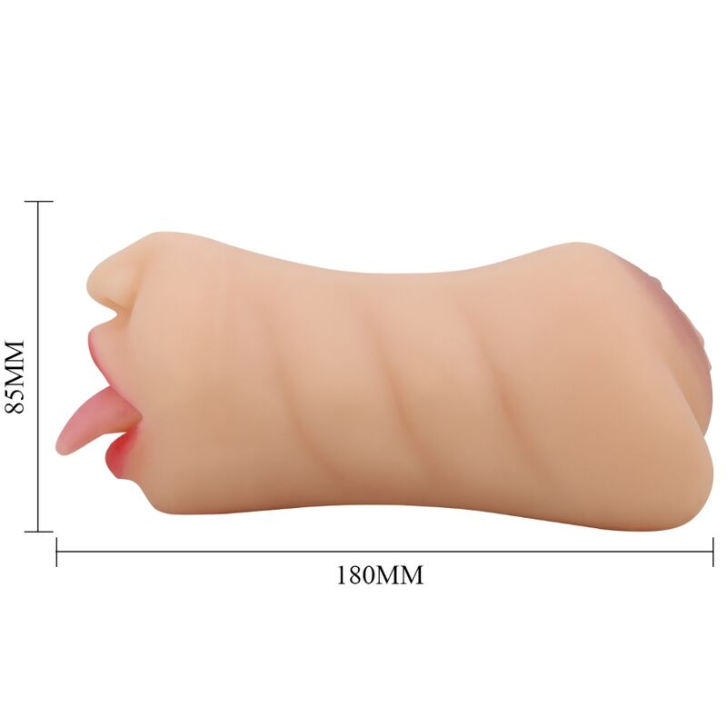 Crazy Bull Sarah Vagina-Shaped Mastubador Dual Entry | Niks.fi verkkokauppa