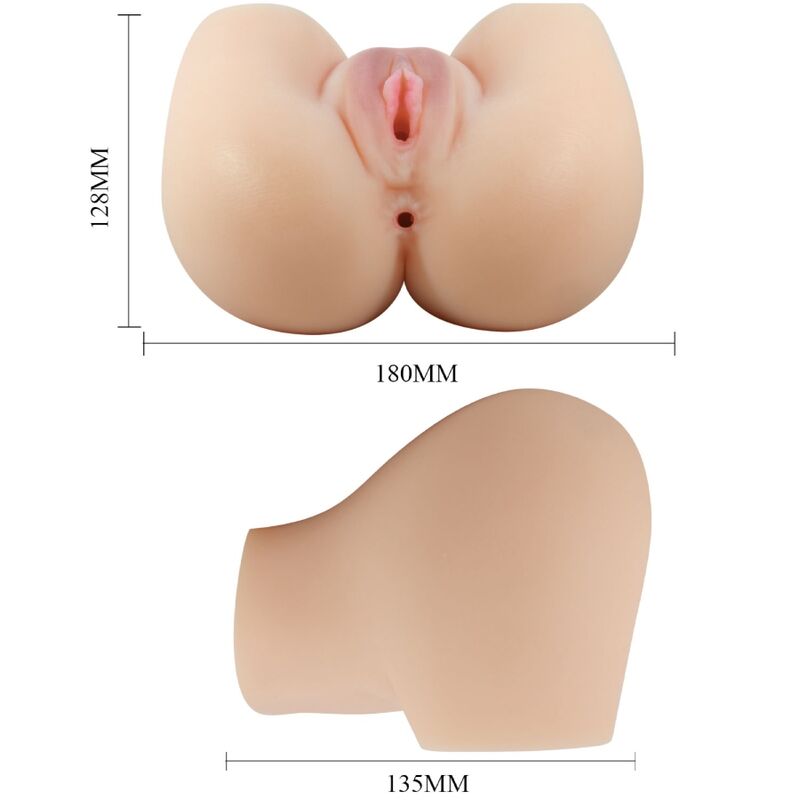 Crazy Bull Realistic Vagina And Anus Mila Vibrator | Niks.fi verkkokauppa
