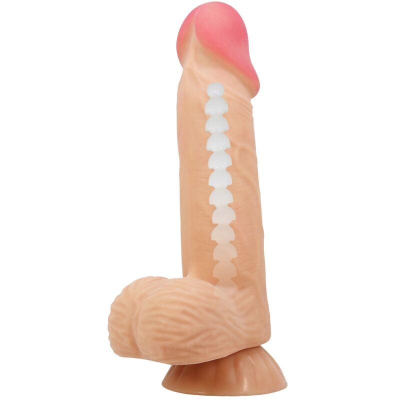 Pretty Lovesliding Skin Series Realistic Dildo With Sliding Skin Suction Cup 20.6 Cm | Niks.fi verkkokauppa