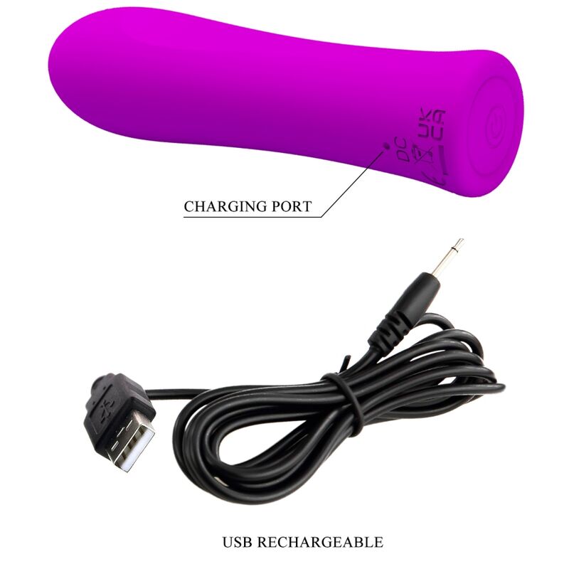 Pretty Love Alfreda Super Power Vibrator Violet | Niks.fi verkkokauppa