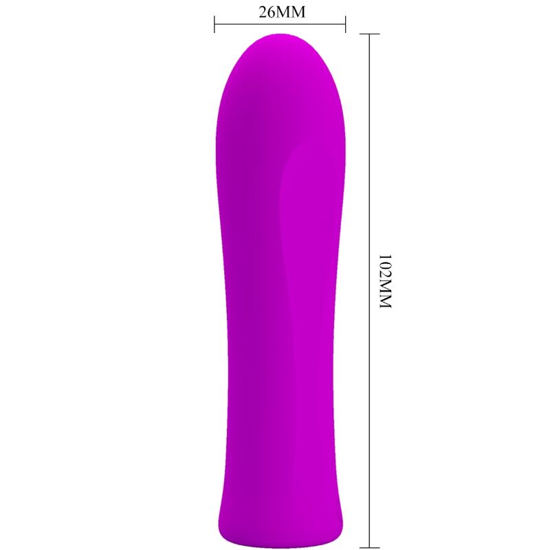 Pretty Love Alfreda Super Power Vibrator Violet | Niks.fi verkkokauppa